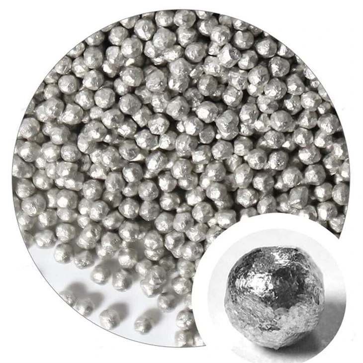 500 g Magnesiummetallperle, 99,99 % reines Mg-Metallgranulat, kleine Perlen 6 mm, zur Herstellung von Legierungsmaterialien, DIY-Basteldekoration