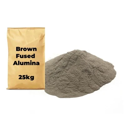 Sandstrahlmedien braun verschmolzen Aluminiumoxid